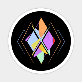 Shattered Colors Magnet